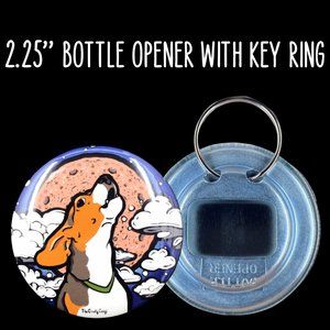 Beagle Dog Full Moon Bottle Opener Accessories